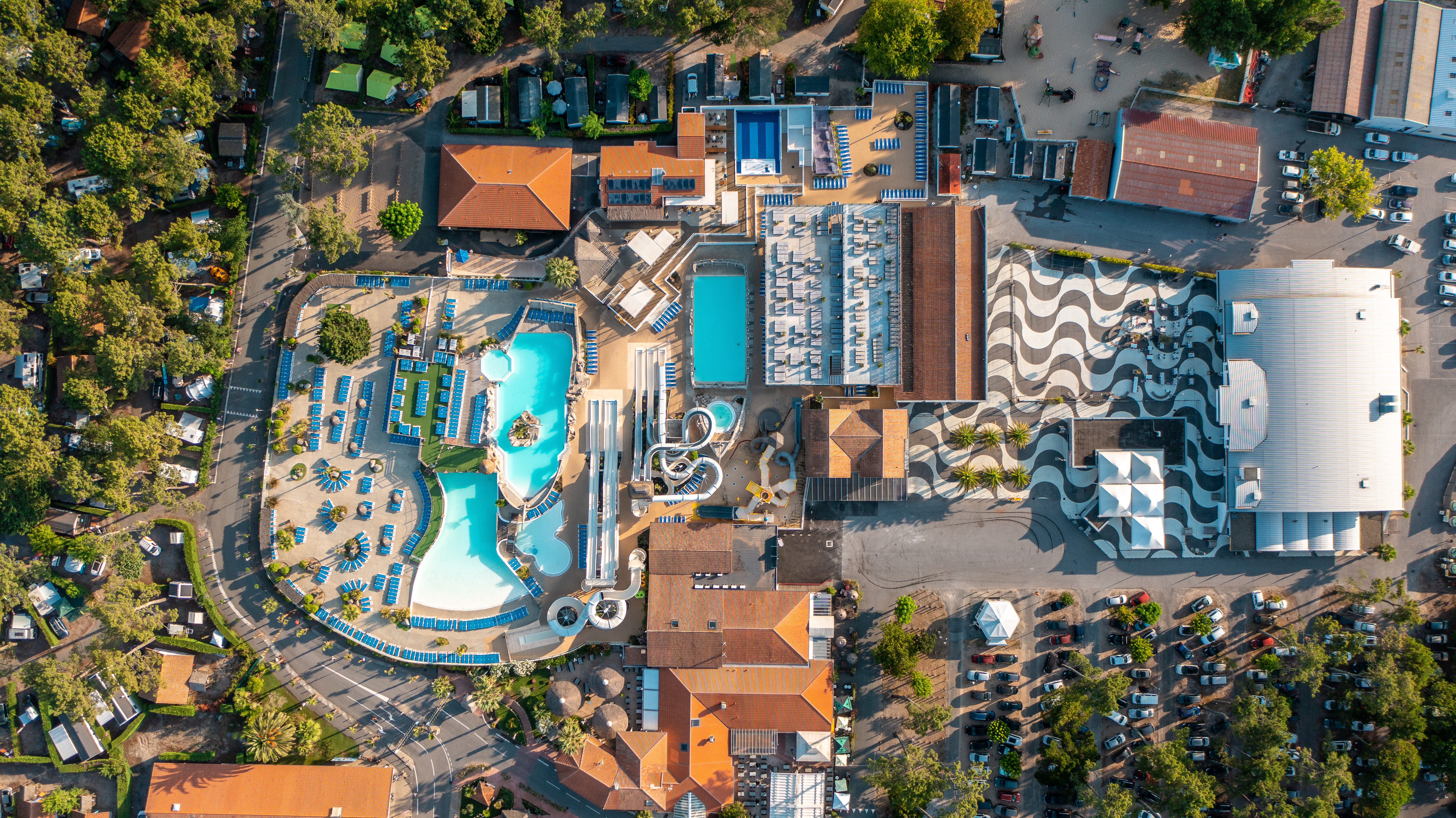 Parc aquatique du Camping Le Vieux Port