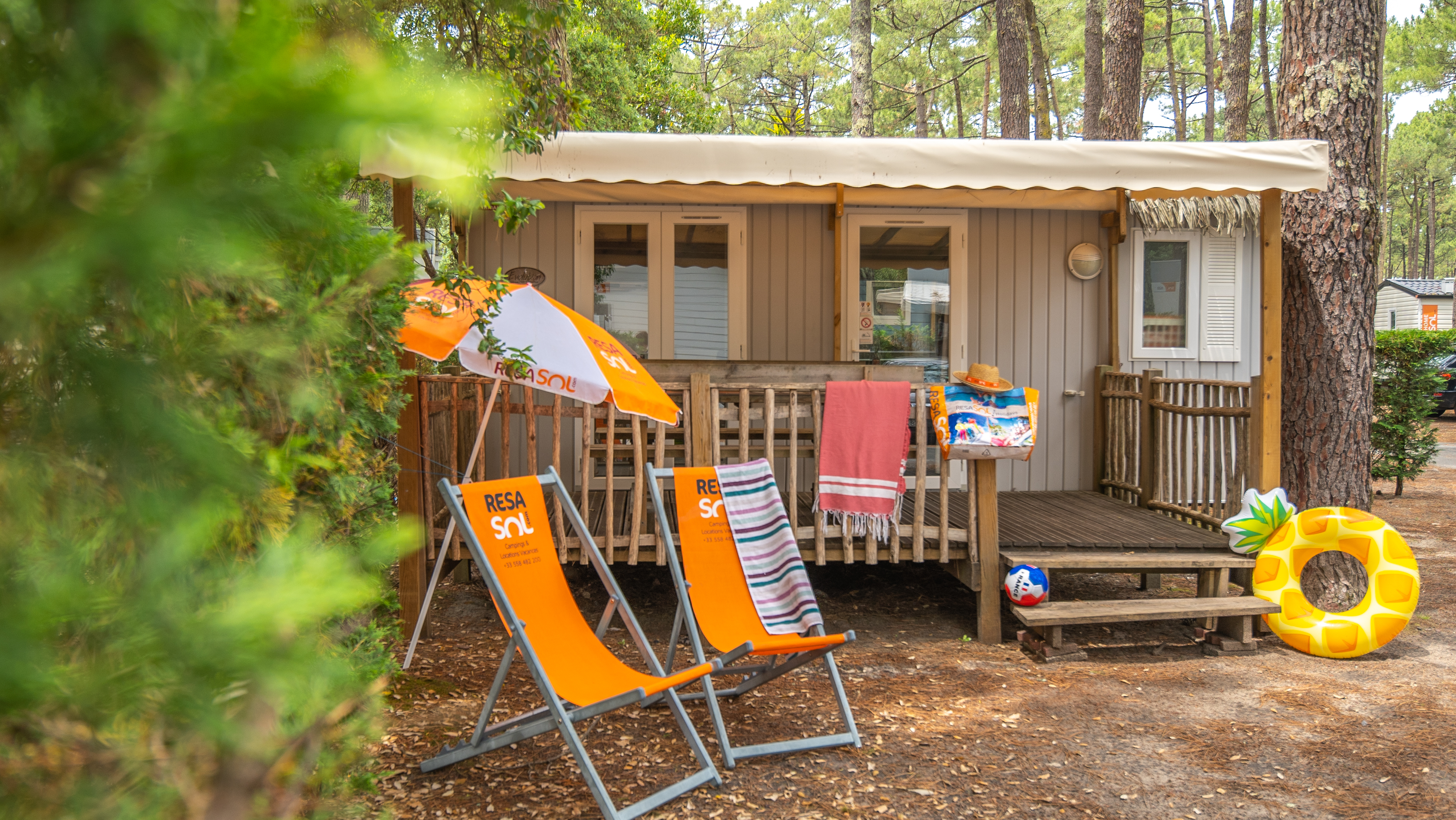 Alquiler de mobil home para personas en las Landas