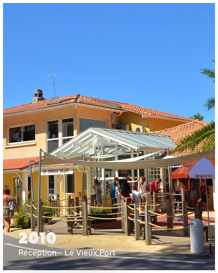 Vacances en 1990 au camping le Vieux Port