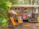 Mobil-home au camping 5 étoiles le Vieux Port dans les Landes
