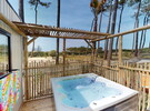 Locations avec jacuzzi privatif au camping Le Vieux Port dans les Landes