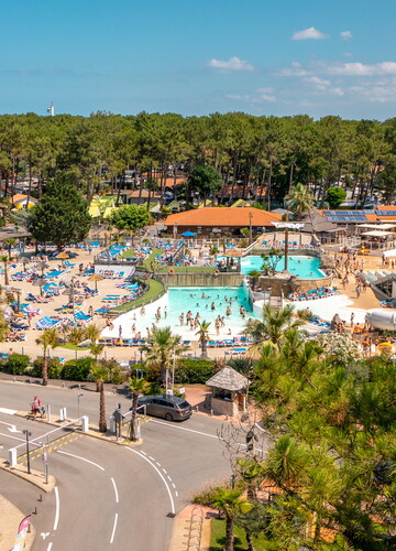 Camping 5 étoiles Le Vieux Port dans les Landes à Messanges