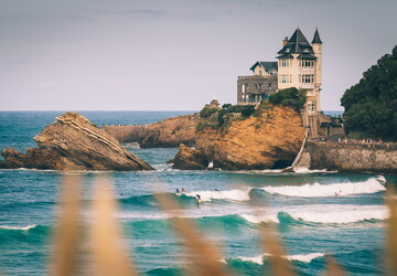 Villa Belza à Biarritz située à quelques kilomètres du camping 5 étoiles Le Vieux Port