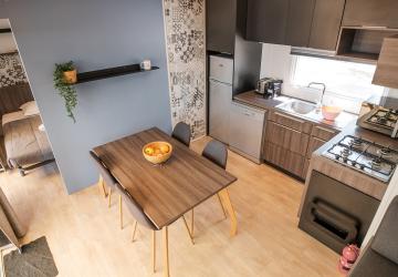 Module 3 chambres Cottage Suite Premium Jacuzzi 8 pers Otello Camping 5 étoiles vieux port landes