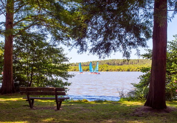 camping lac soustons landes voile