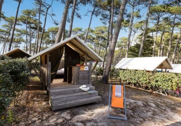 Tente duo à petit prix dans un camping 5 étoiles