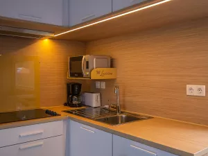 Lodge Premium 6 pers Taos 3 chambres au camping 5 étoiles dans les Landes au camping Le Vieux Port 