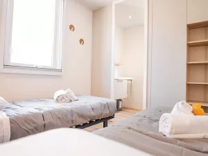 Lodge Premium 4 pers au camping 5 étoiles dans les Landes au camping Le Vieux Port 