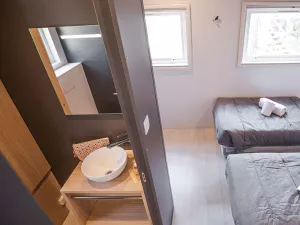 Lodge premium jacuzzi 4p Taos camping vieux port landes 5 étoiles