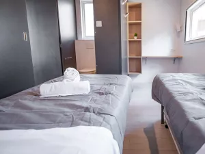 Lodge premium jacuzzi 4p Taos camping vieux port landes 5 étoiles