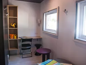 Lodge premium jacuzzi 4p Taos camping vieux port landes 5 étoiles