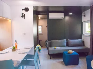 Lodge premium jacuzzi 4p Taos camping vieux port landes 5 étoiles