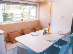 Lodge premium jacuzzi 4p Taos camping vieux port landes 5 étoiles