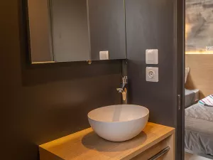 Lodge premium jacuzzi 4p Taos camping vieux port landes 5 étoiles