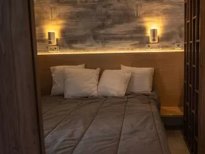 Lodge Premium 6 pers jacuzzi 5 étoiles dans les Landes au camping Le Vieux Port 