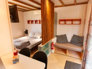 20250710 Chalet Duo Premium Piscine 6-7 personnes (19) Suite Parentale