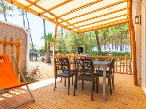 20250710 Lodge Premium dune Jacuzzi 4 pers (26) Extérieur Terrasse