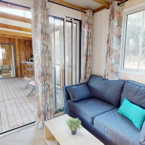 Les 2 modules d'un Chalet Premium  pour 6 à 7 personnes