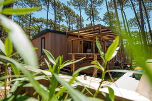 Quartier Premium dans le camping 5 étoiles Le Vieux Port dans les Landes