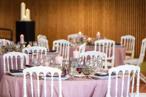 Buffet dans l'Aréna du camping 5 étoiles Le Vieux Port dans les Landes