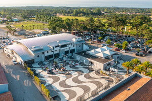 Salle de spectacle l'Aréna camping 5 étoiles le vieux port 5 étoiles dans les Landes