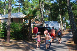 Camping familial dans les Landes (3) Hébergement confort optimal pour votre séjour famille vacances séjour enfants chien bord de mer piscine