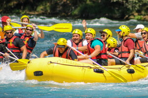 Un hébergement atypique pour votre camping insolite dans les Landes (2) rafting avec prestataire catalogue d'activités RESASOL