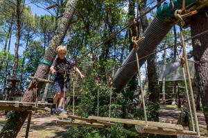 Parcours aventure dans les arbres