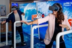 Cité de l'océan: Surf en réalité virtuelle
