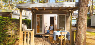 Mobil-Home resasol 2/4 personnes landes camping le vieux port dans les Landes 