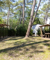 Emplacement Confort 120 2/6personnes camping le Vieux Port 5 étoiles Landes 
