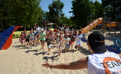 Club enfants du camping 5 étoiles le Vieux port dans les Landes