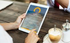 Application Resasol pour vos vacances loisirs et événements sur tablette apple app store, aussi dispo sur Android téléphone et tablette 