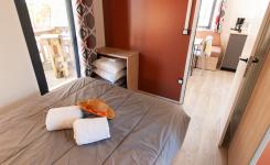 Mobil home Resasol 2/4 personnes, modèle 2024:  la chambre