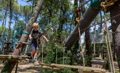 Parcours Aventure accrobranche dans les Landes avec Adrénaline Parc