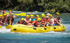 Descente en rafting au Pays Basque