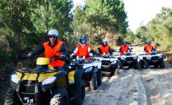 Randonnée en quad dans la forêt des Landes