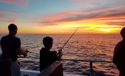 Pêche ne mer dans les Landes avec XCAT