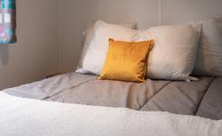 Chambre confortable dans un mobil home familial au bord de la mer dans les Landes