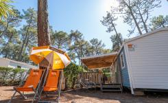 Le mobil-home Resasol 4 chambres, animaux admis.