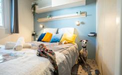 Séjour en mobil-home avec chien admis dans une location familiale des Landes