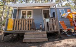 Mobil-home Resasol de 27 m² pour 4 à 6 personnes au camping Le Vieux Port dans les Landes